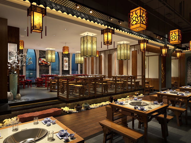 火鍋店裝修搭配上面顏色能令顧客有食欲？
