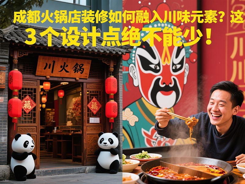 成都火鍋店裝修如何融入川味元素？這 3 個設(shè)計點絕不能少！
